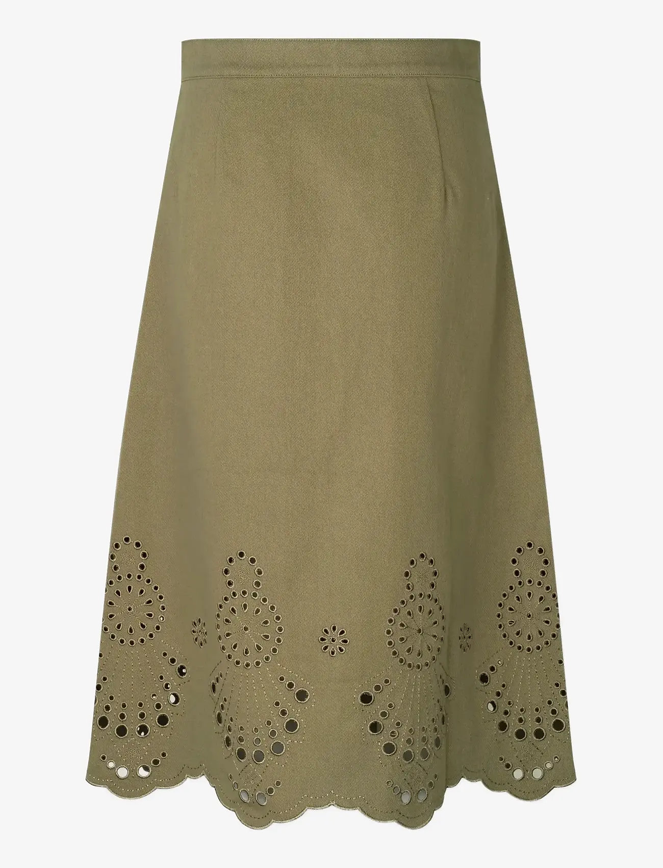 nué notes - Burbank Skirt - midi nederdele - 641 army - 1