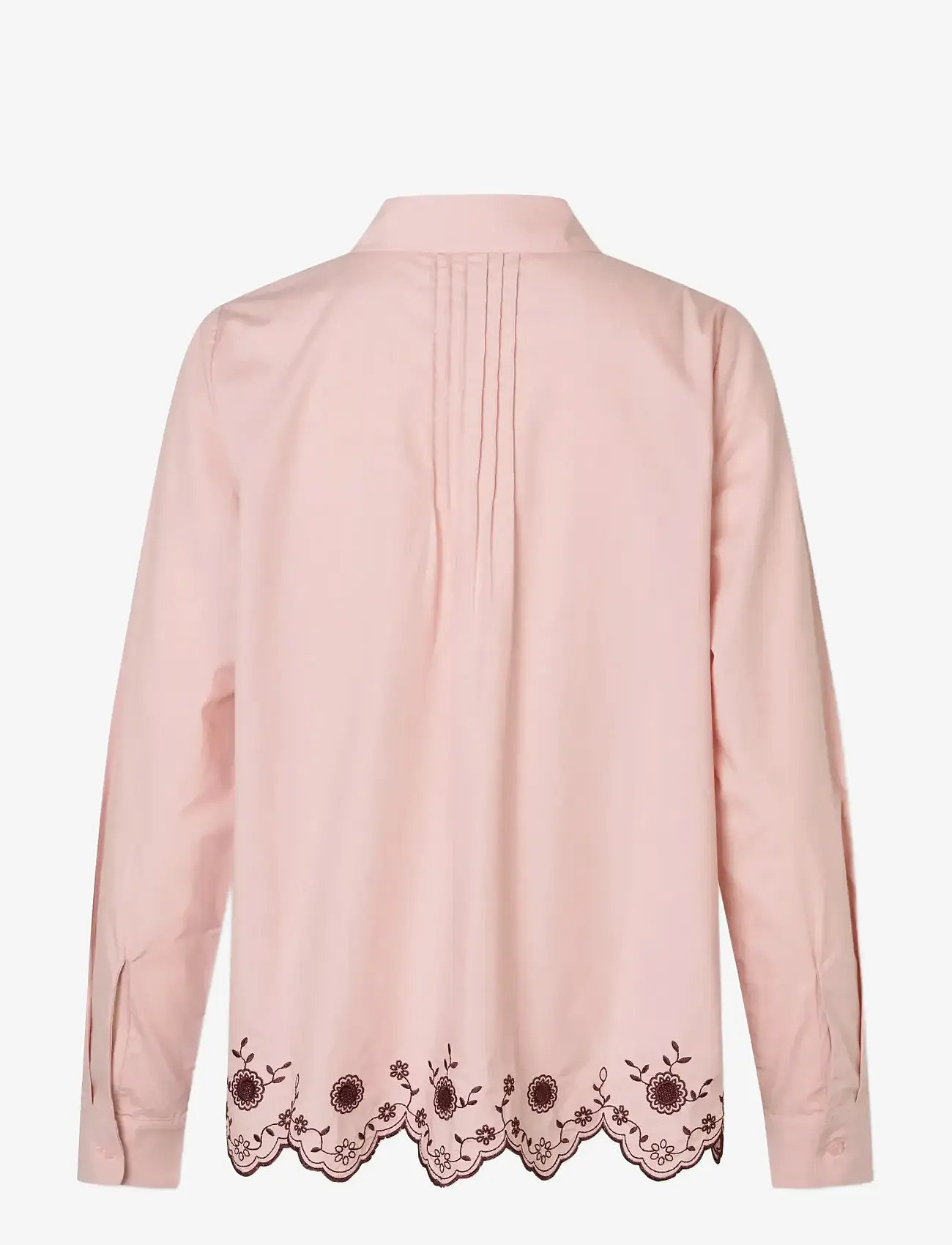 nué notes - Bellflower Shirt - långärmade skjortor - 319 parfait pink - 1