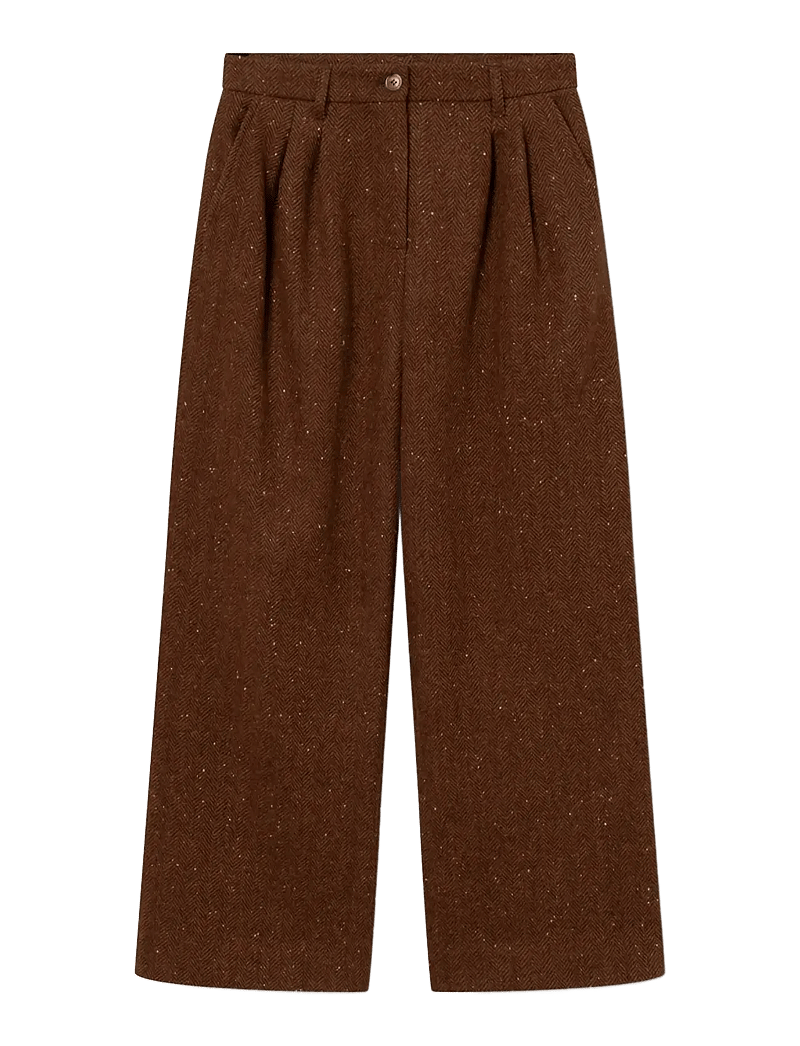 nué notes - Russell Pants - raka byxor - 758 rust melange - 0