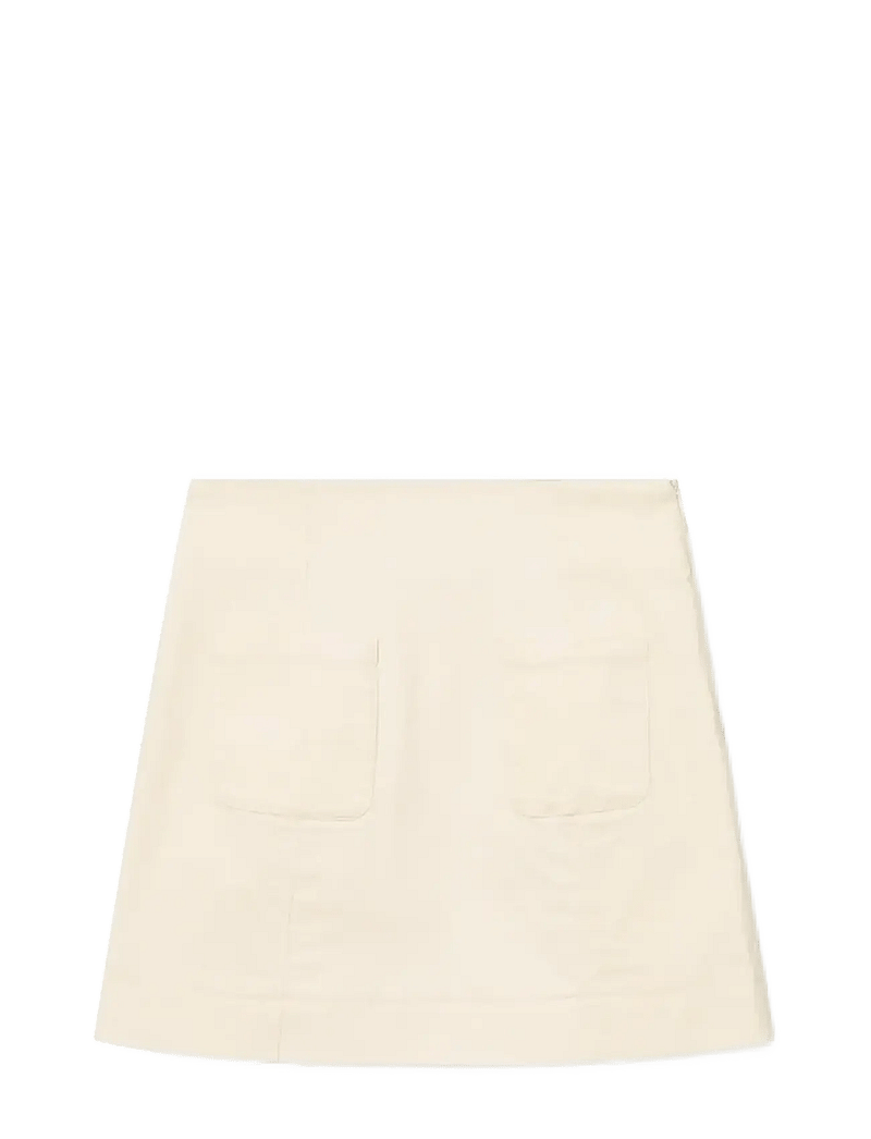 nué notes - Rockville Skirt - korta kjolar - 007 egret - 0