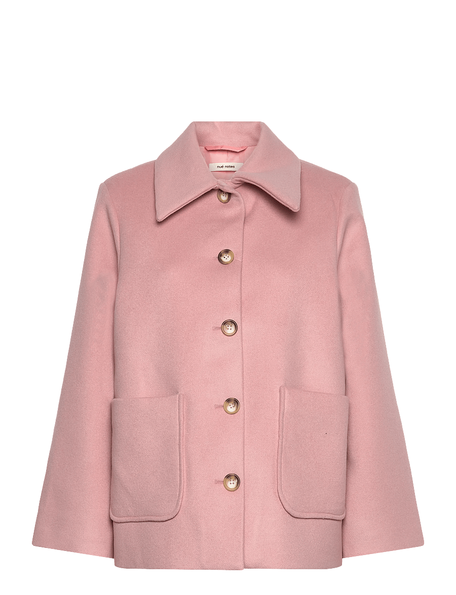 nué notes - Glasgow Jacket - ullarjakkar - 318 blush - 0