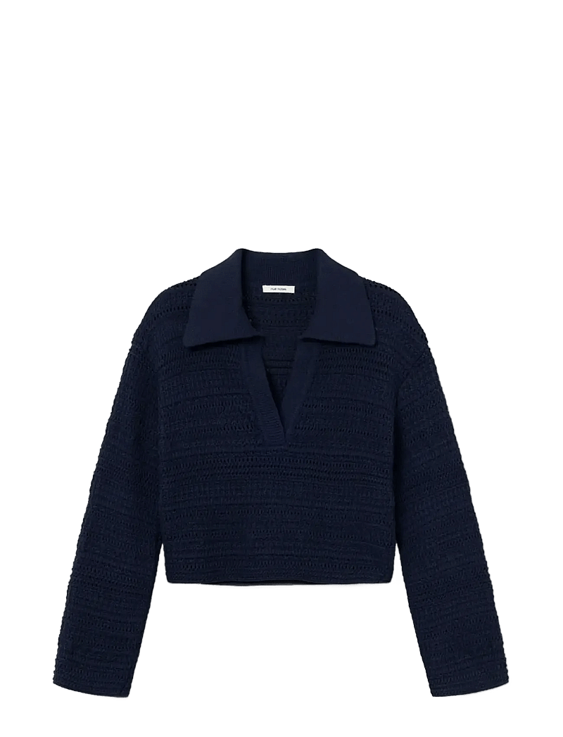 nué notes - Deltona - langärmlige tops - 499 navy - 0