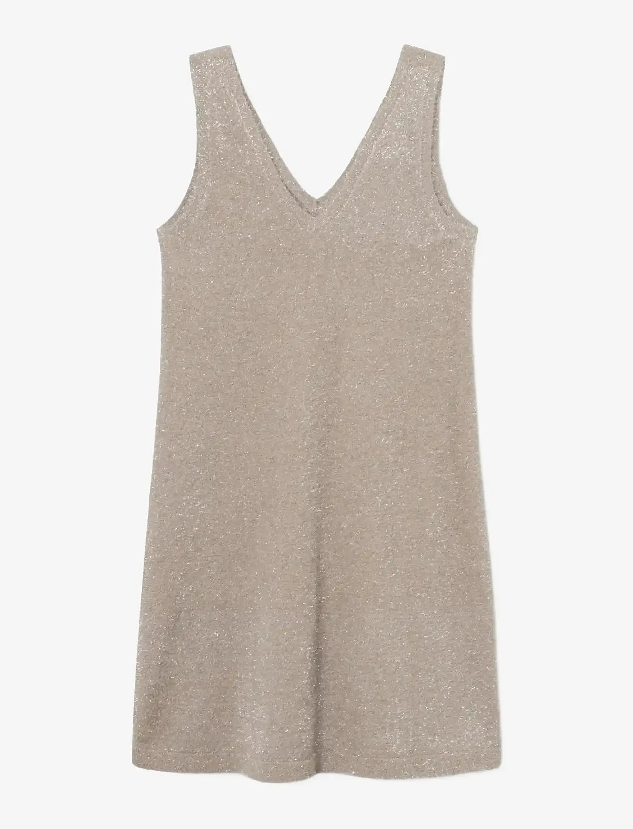 nué notes - Ezra Dress - kurze kleider - 215 taupe - 0