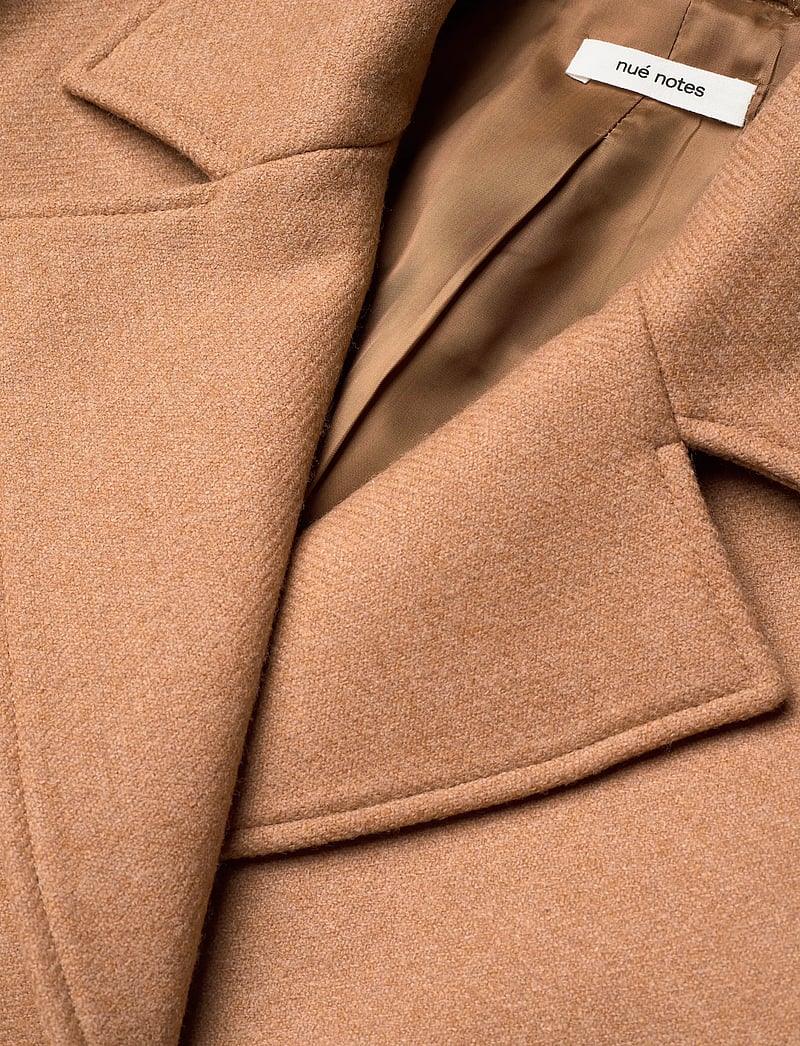 nué notes - Frank Jacket - uldjakker - 105 camel - 2