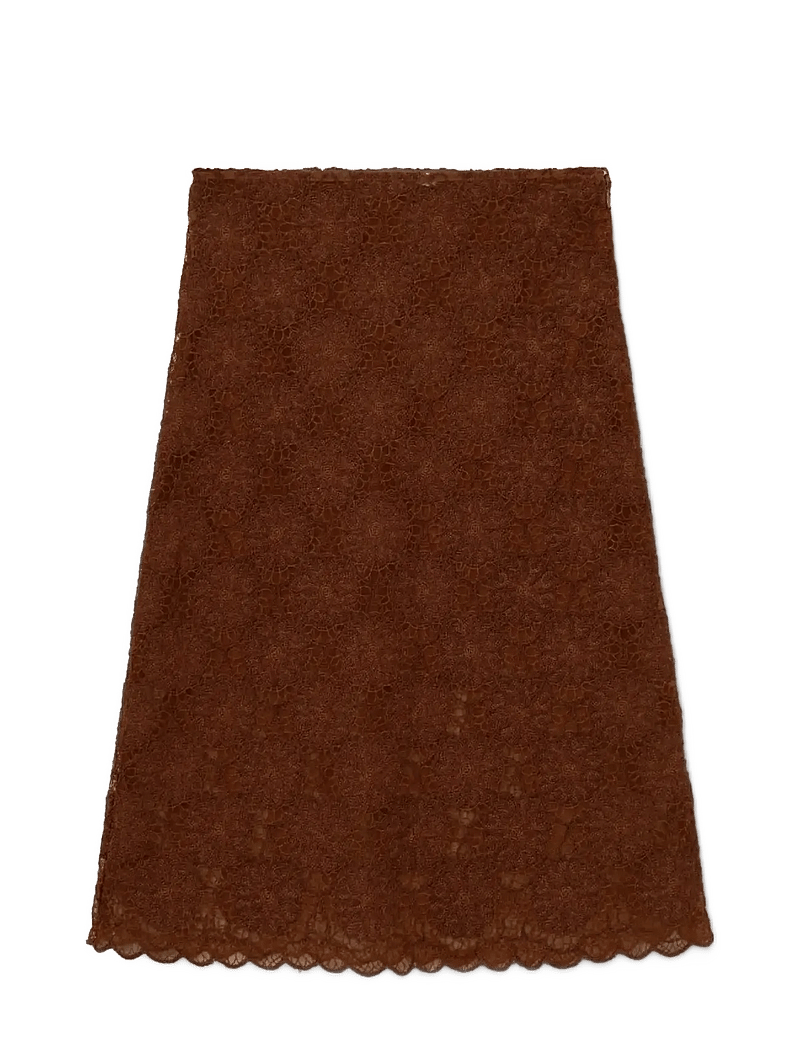 nué notes - Clement Skirt - stickade kjolar - 761 cappuccino - 0