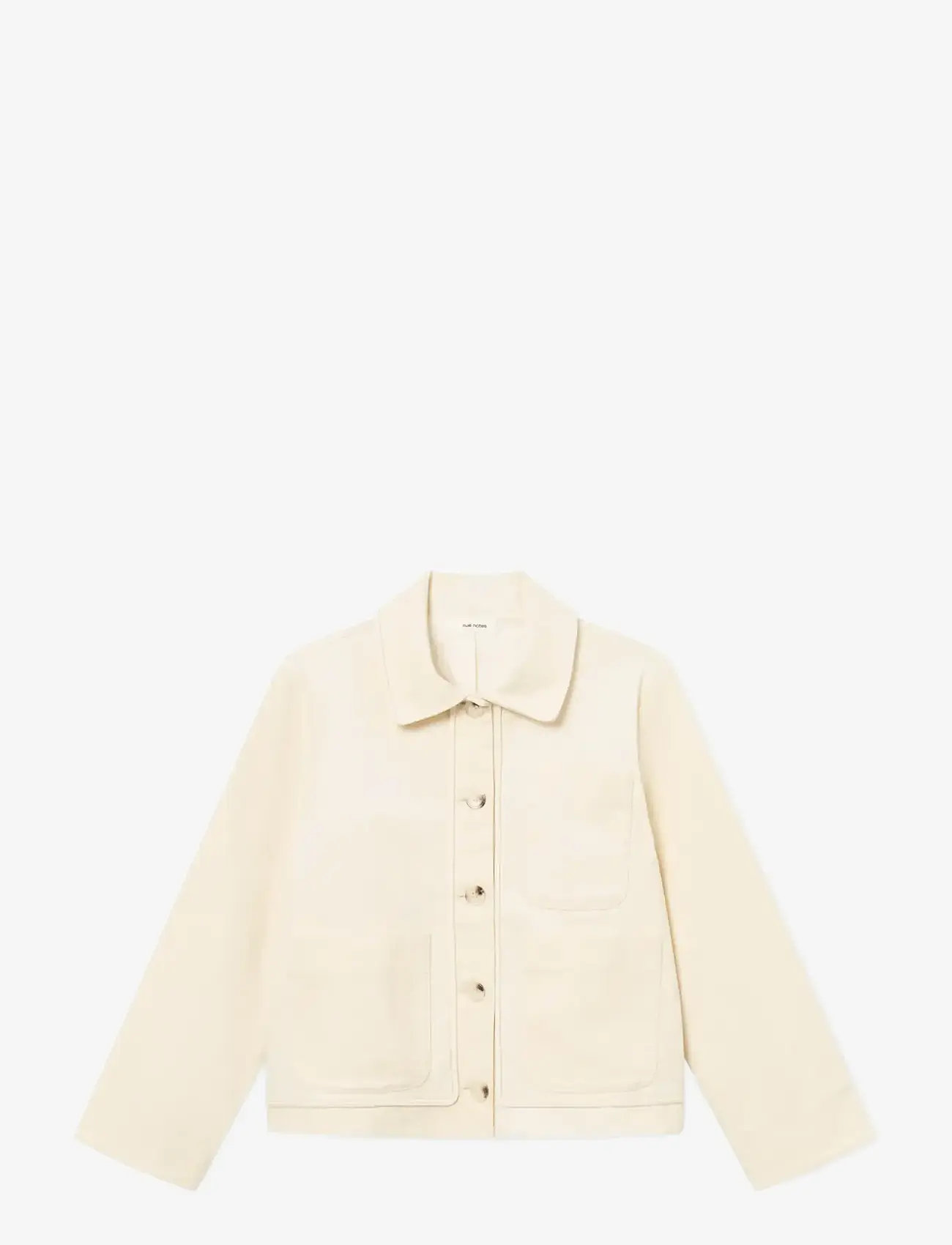 nué notes - Milan Jacket - frühlingsjacken - 007 egret - 0