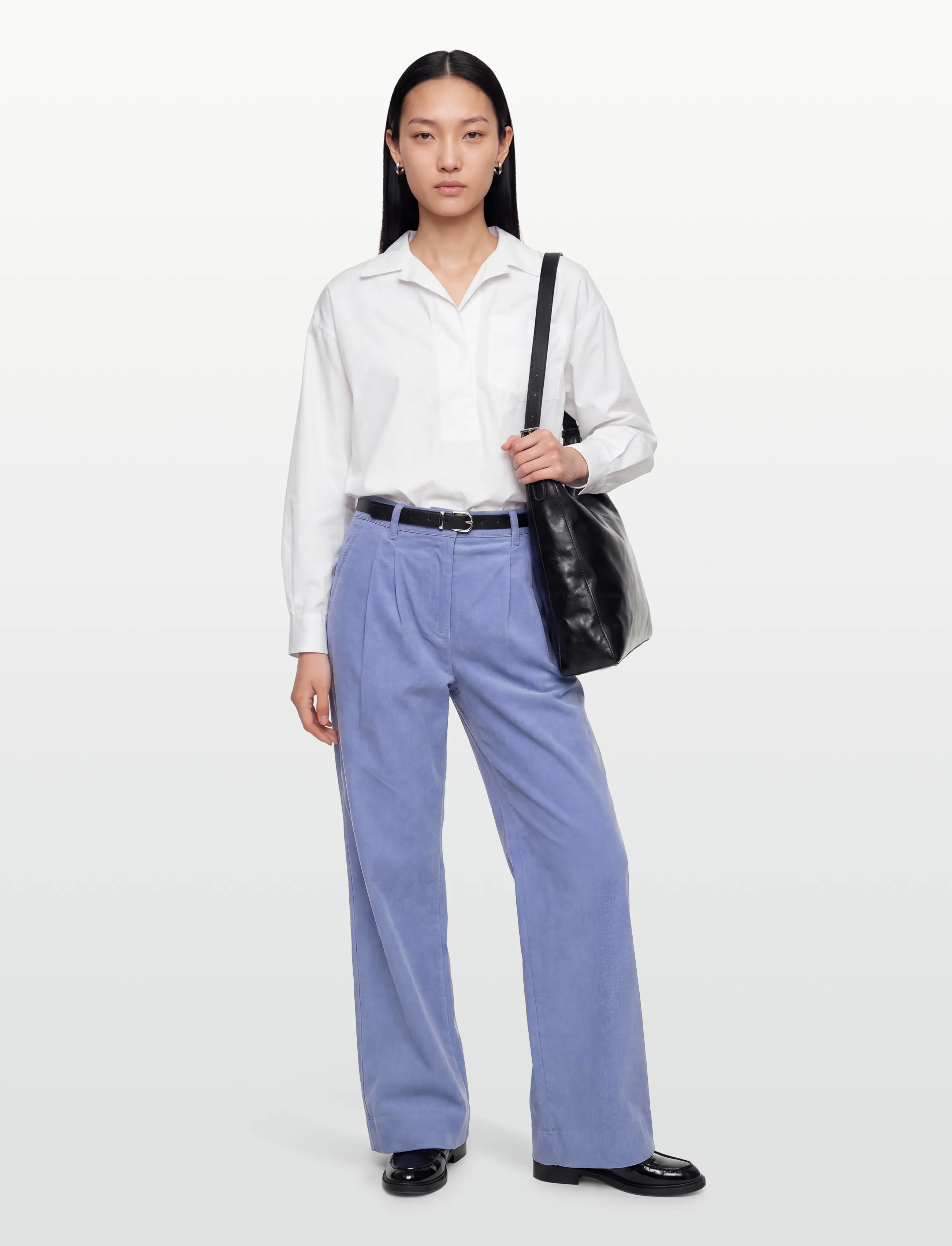 nué notes Russell Pants - Kollektionen - 466 PROVINCIAL BLUE / blue
