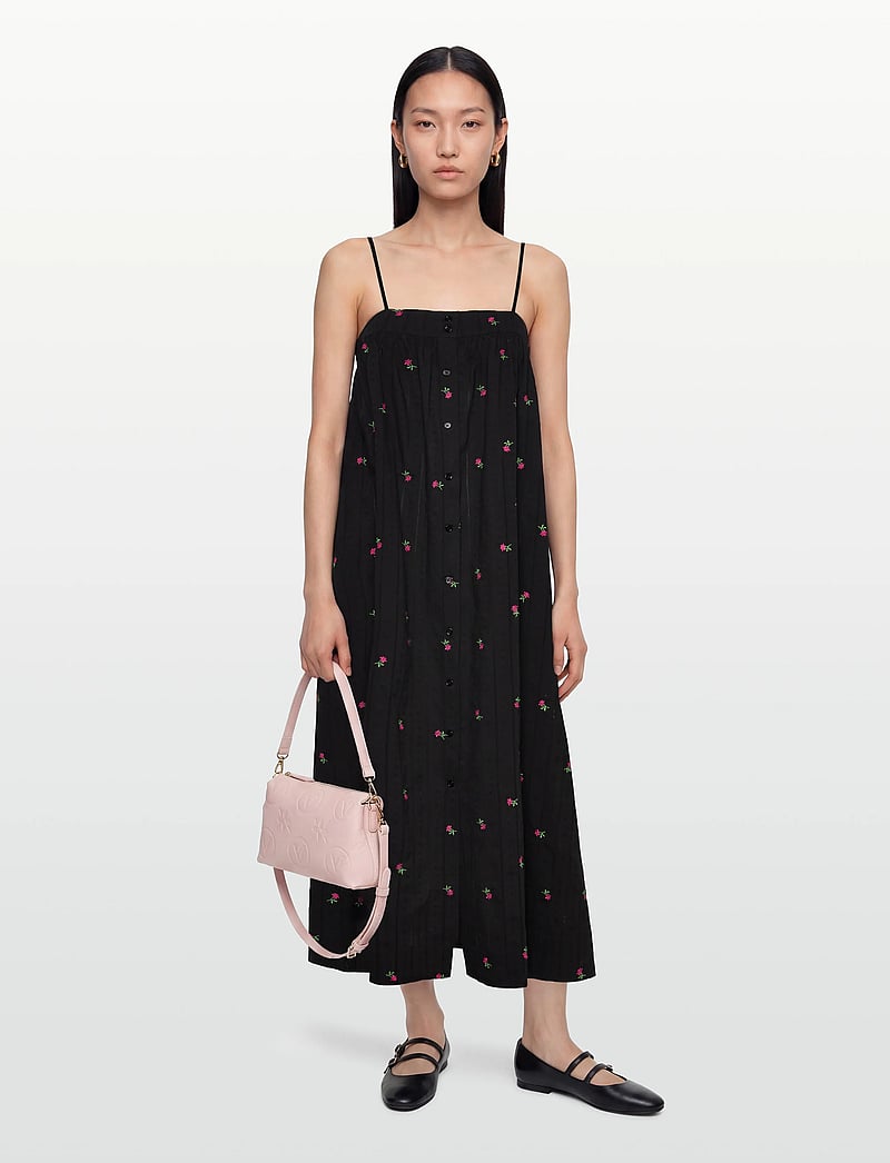 nué notes - Matteo Dress - sommarklänningar - 999 black - 0