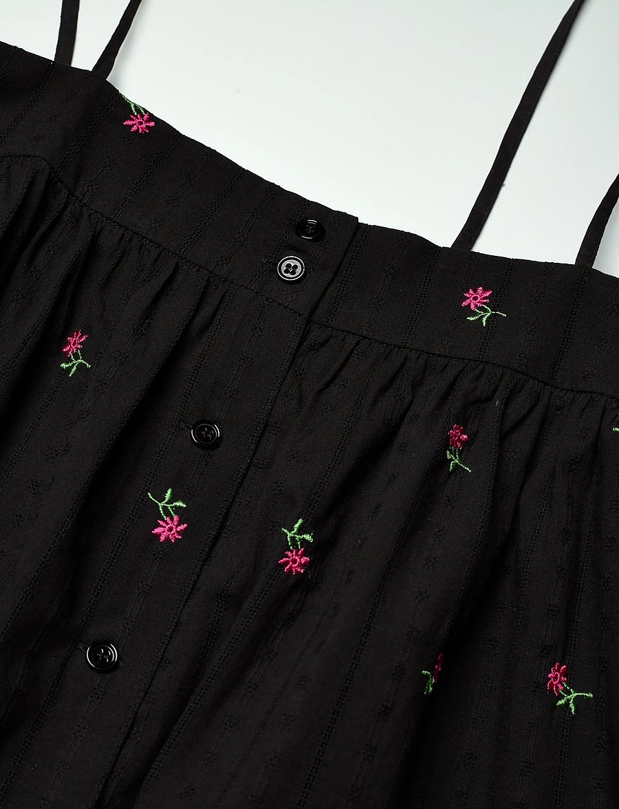 nué notes - Matteo Dress - sommerkleider - 999 black - 5