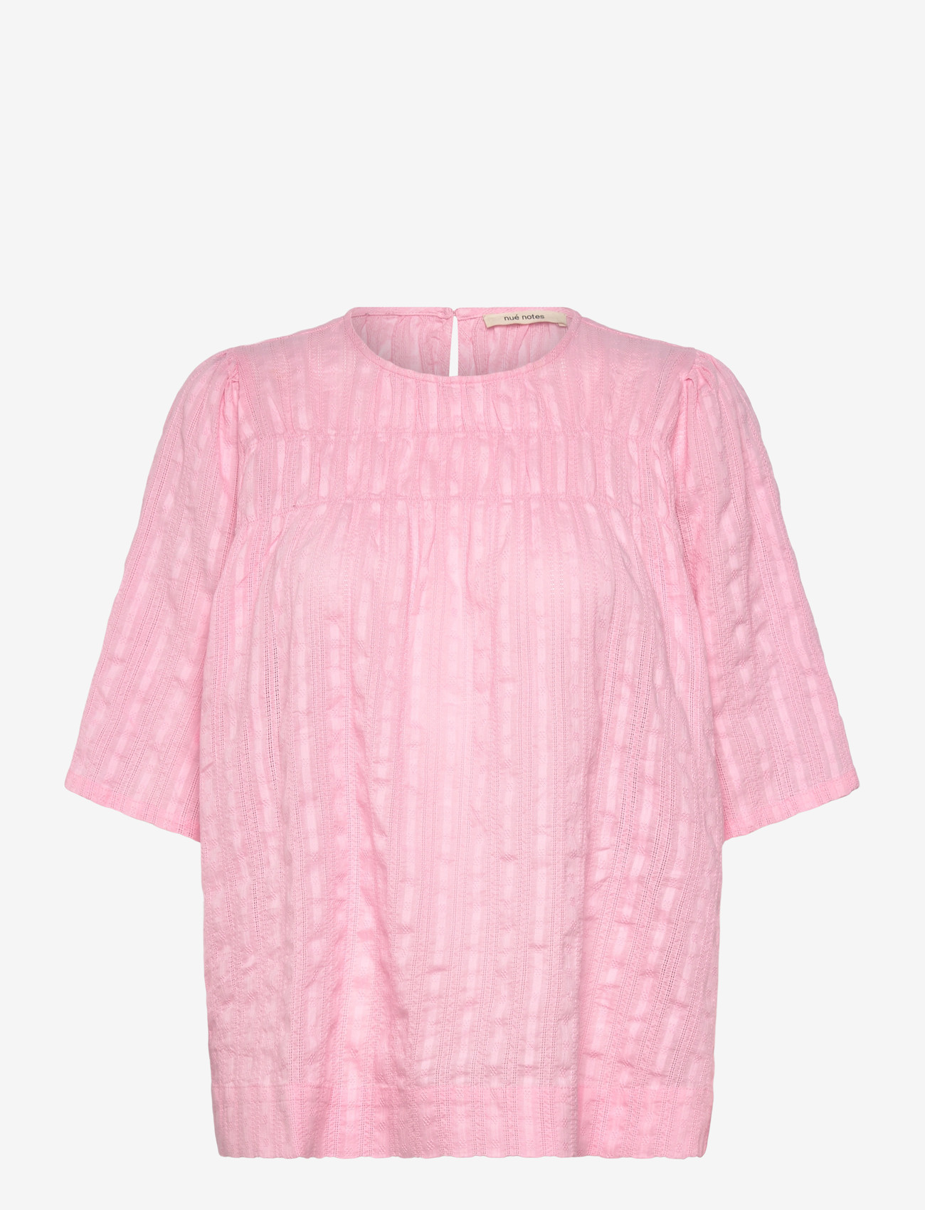 nué notes - Atticus Blouse - kortærmede bluser - 311 candy pink - 1