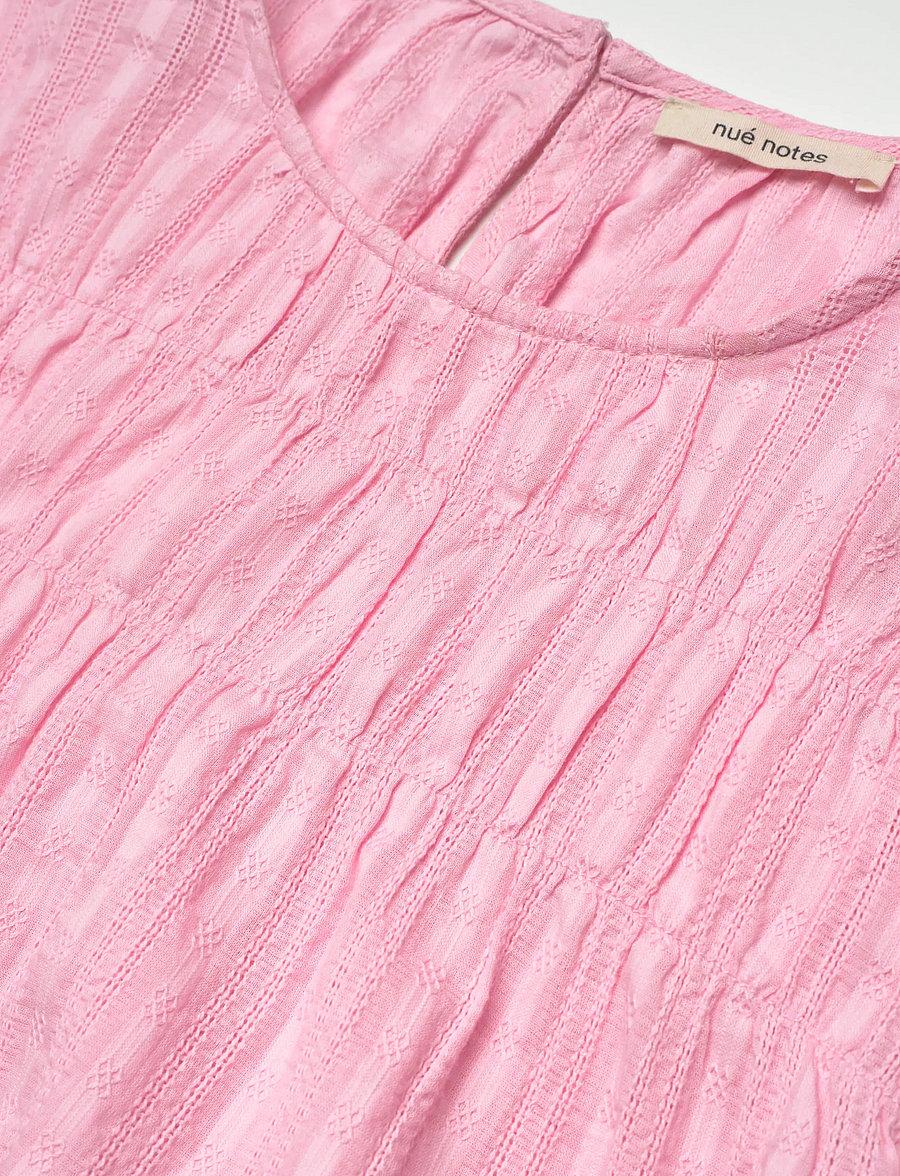 nué notes - Atticus Blouse - kurzärmelige blusen - 311 candy pink - 5
