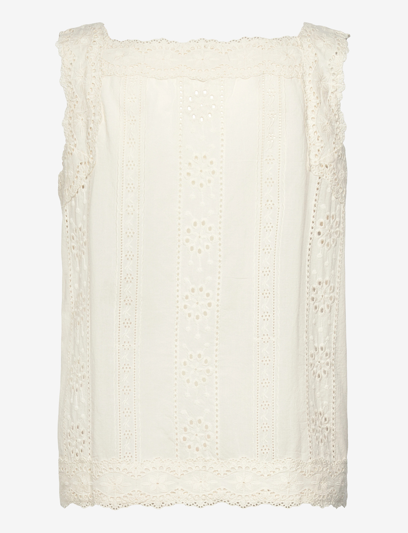 nué notes - Puerto Paez Top - topid ja varrukateta alussärgid - 007 egret - 1