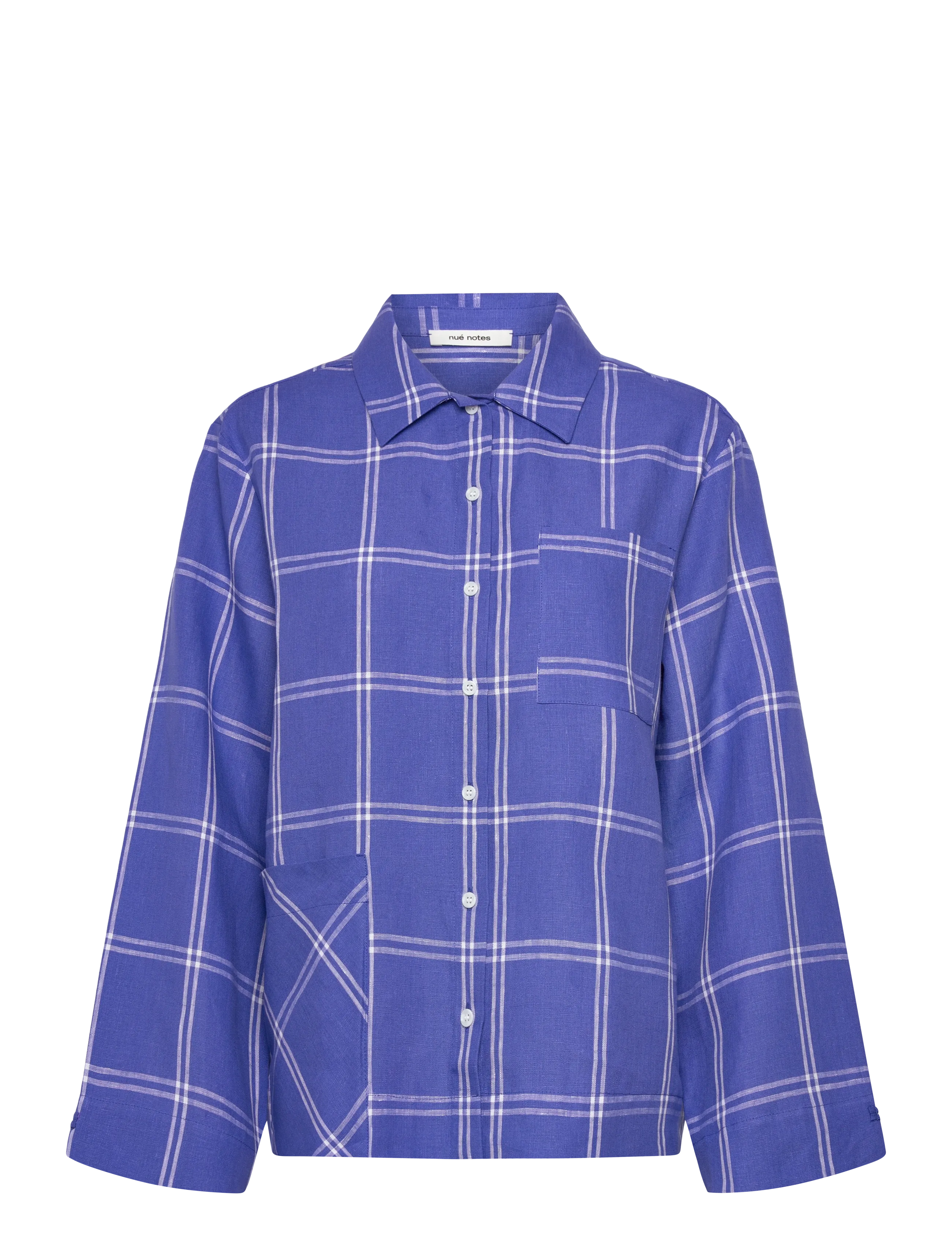 nué notes Clovis Shirt - Bluser & Skjorter - 567 BAJA BLUE / blue