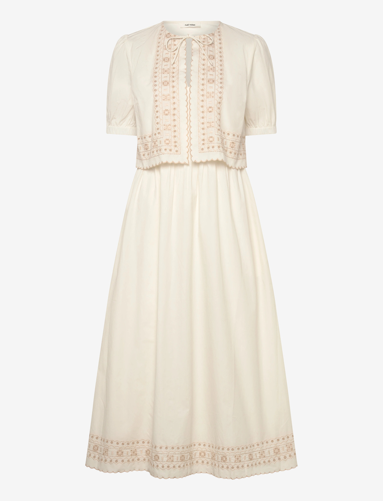 nué notes - Cagua Dress - sommerkleider - 007 egret - 0