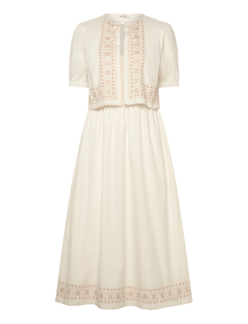 nué notes - Cagua Dress - sommerkleider - 007 egret - 0