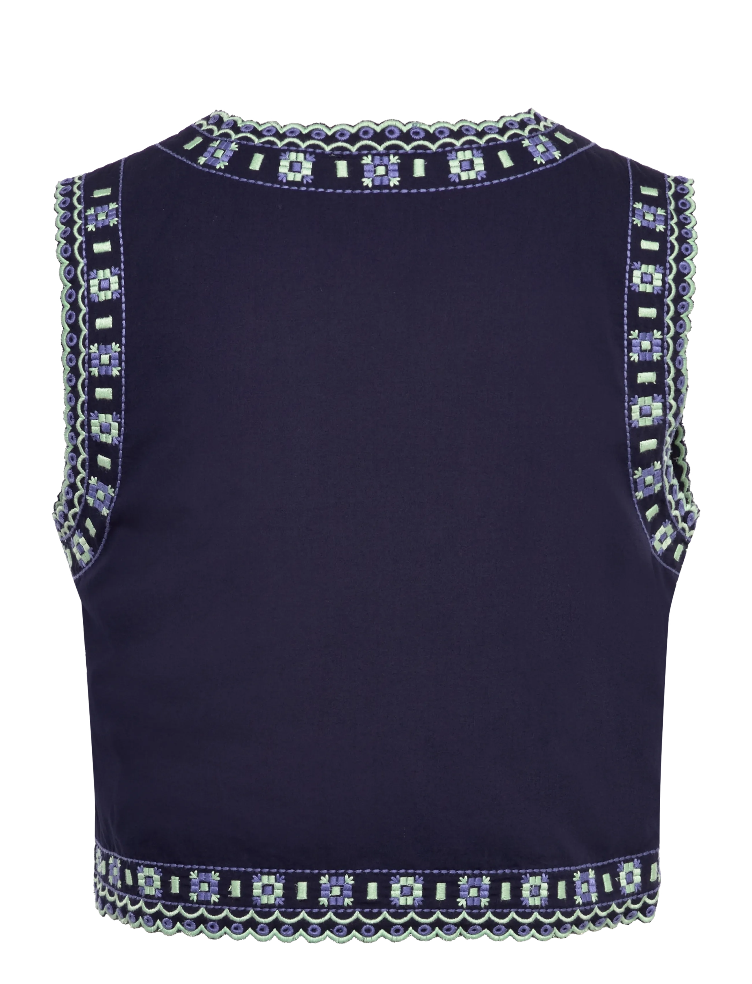nué notes - Araya Vest - kootud vestid - 499 navy - 2