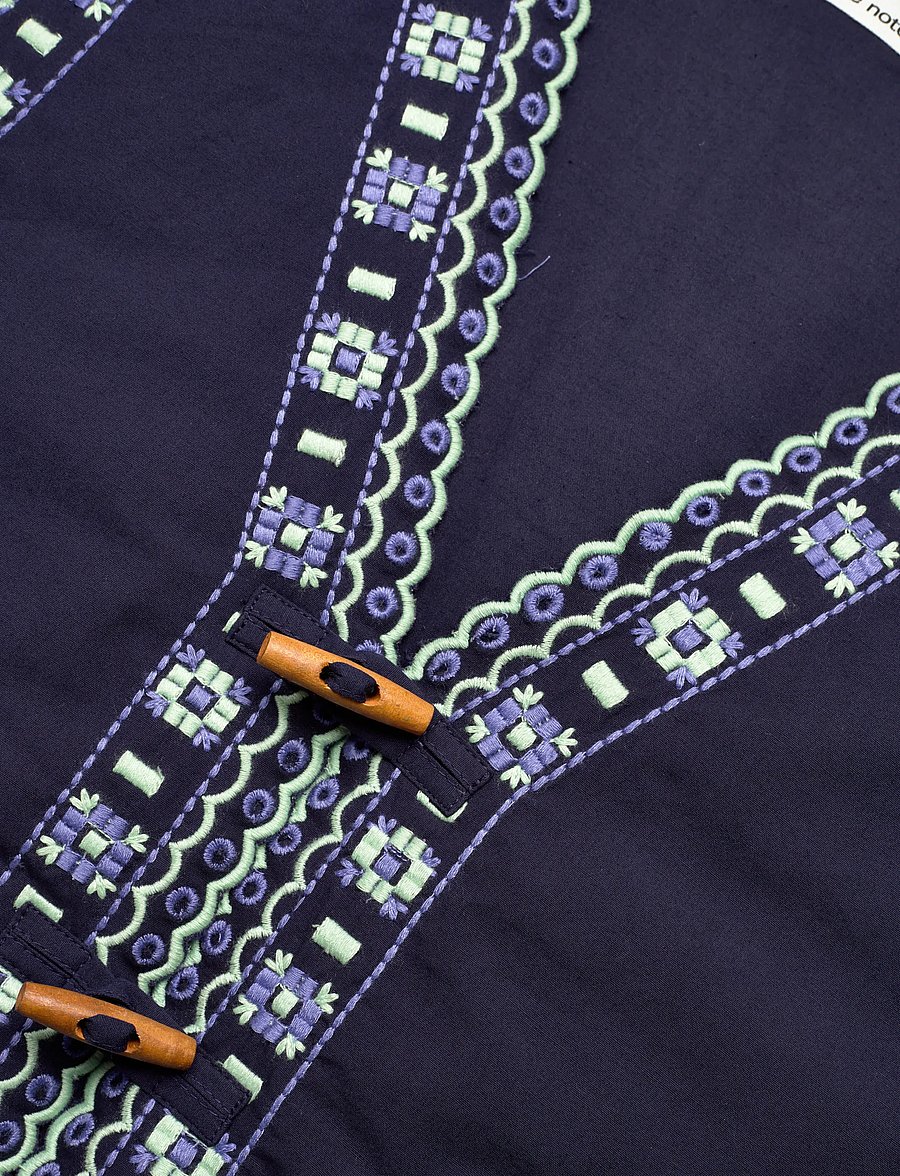 nué notes - Araya Vest - kootud vestid - 499 navy - 5