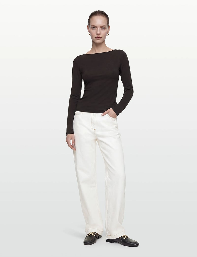 nué notes - Sofia Pants - barrel jeans - 070 undyed - 0
