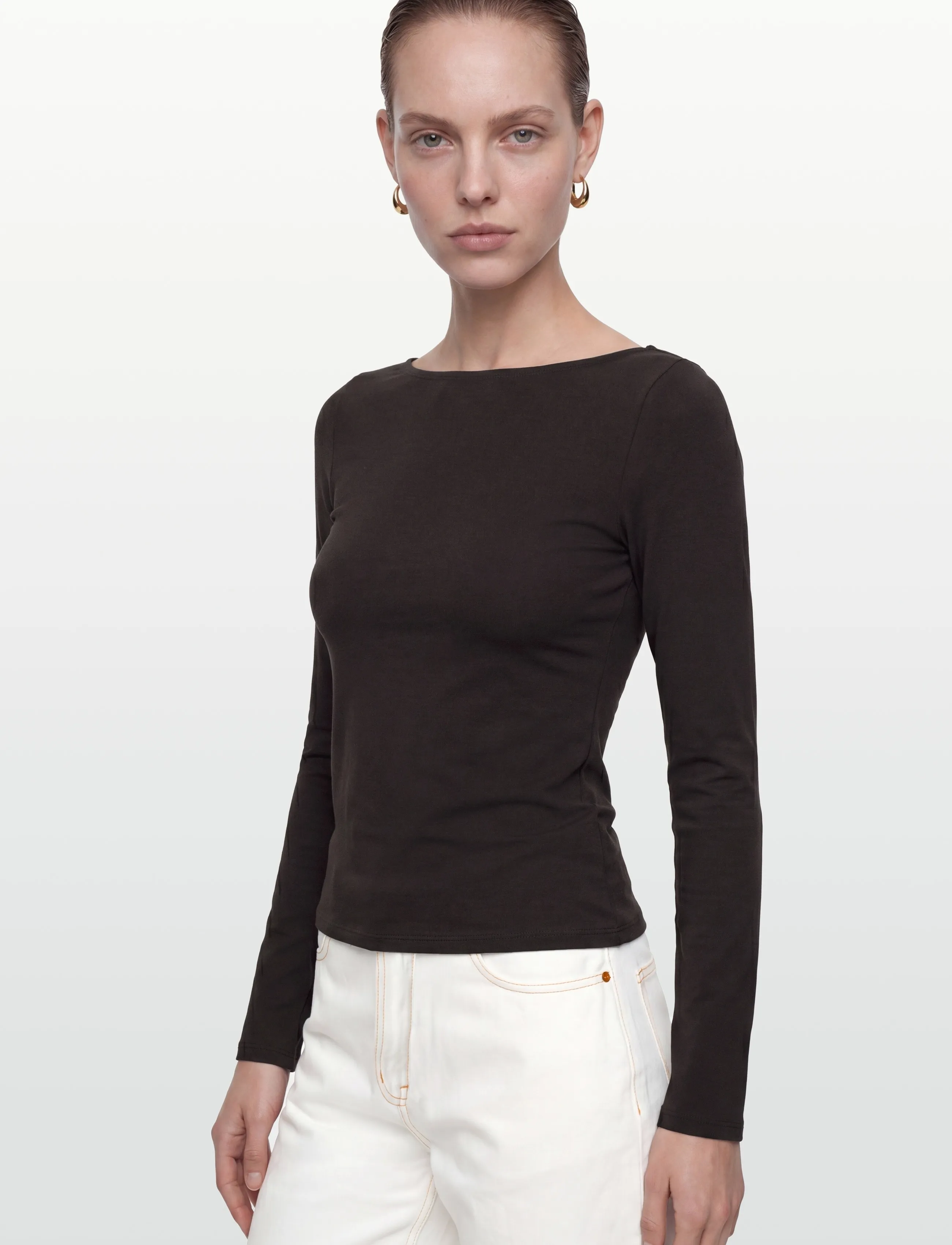 nué notes - Sofia Pants - jeans barrel - 070 undyed - 3