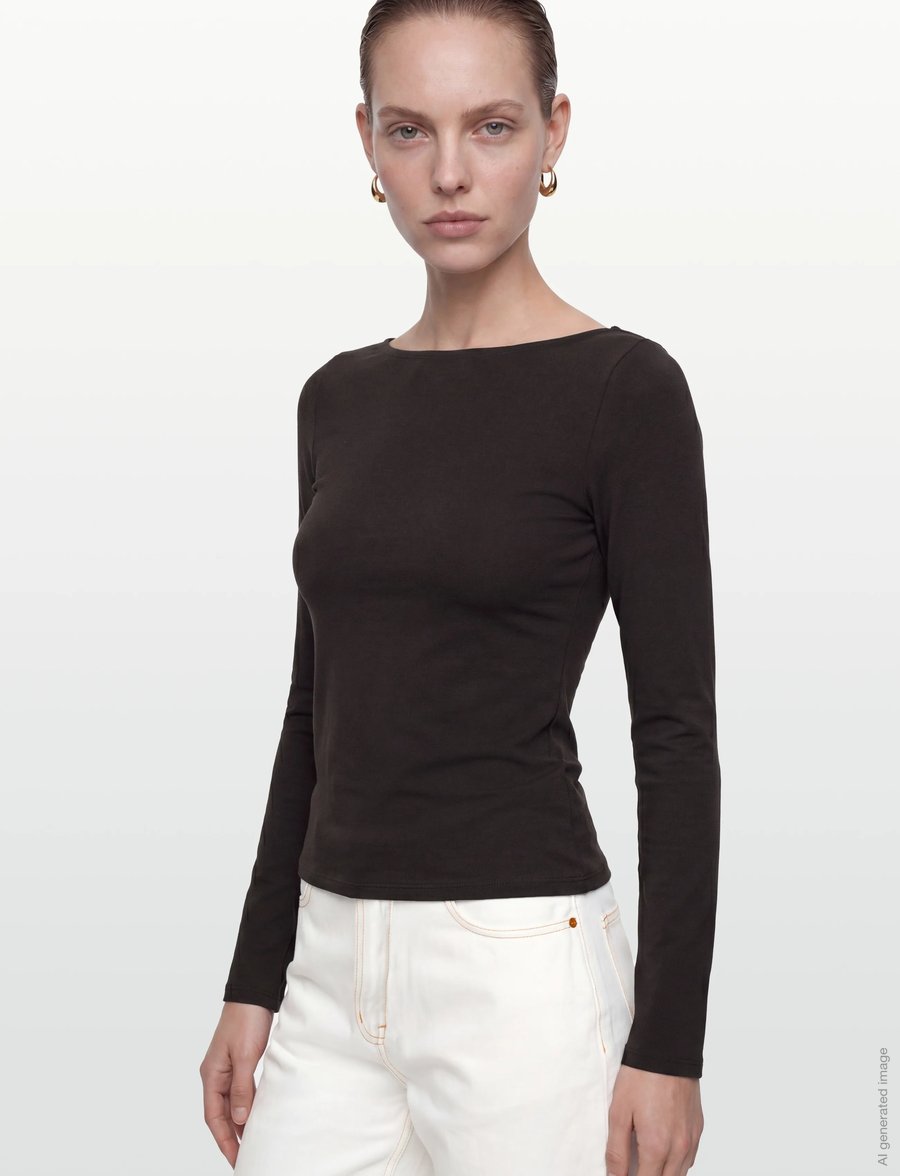 nué notes - Sofia Pants - jeans barrel - 070 undyed - 3