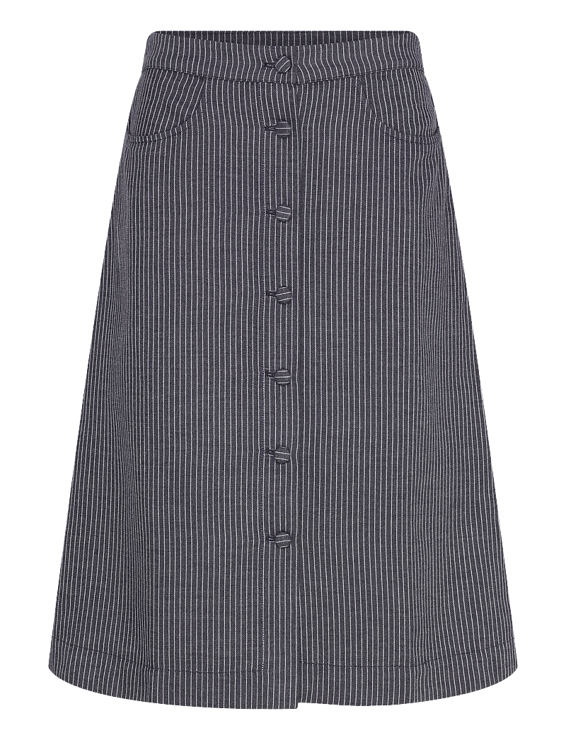 nué notes - Palmer Skirt - midi skirts - 499 navy - 1