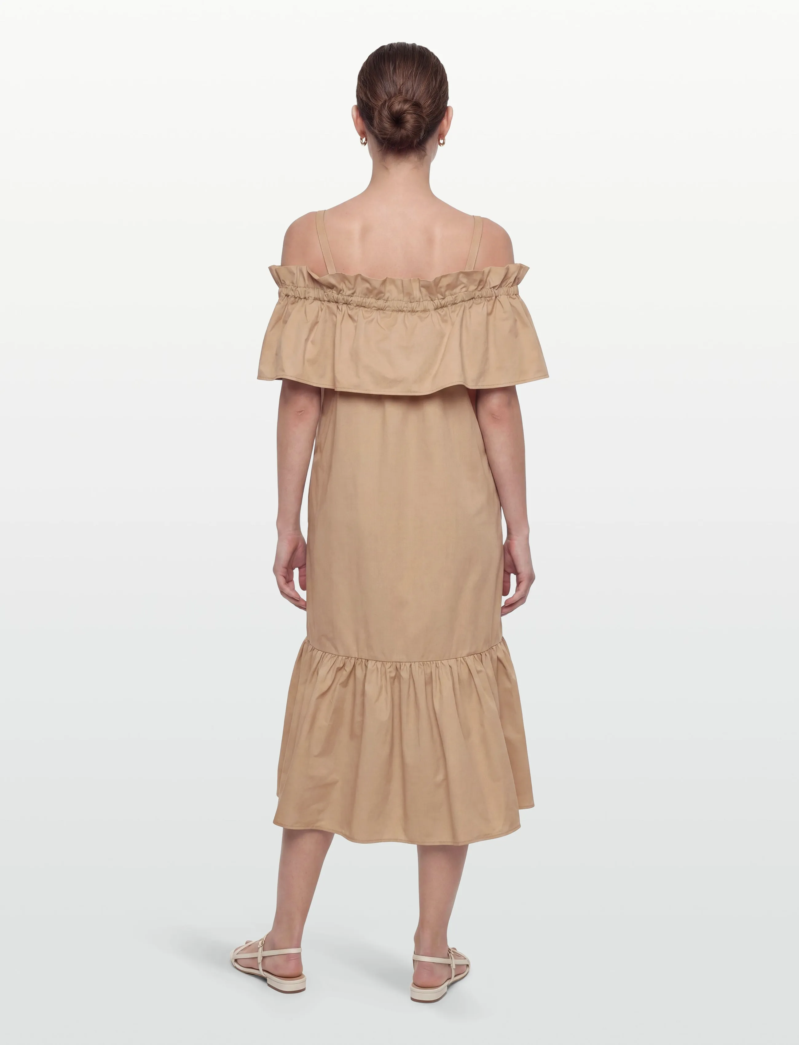 nué notes - Fernandina Dress - midikleider - 153 incense - 4