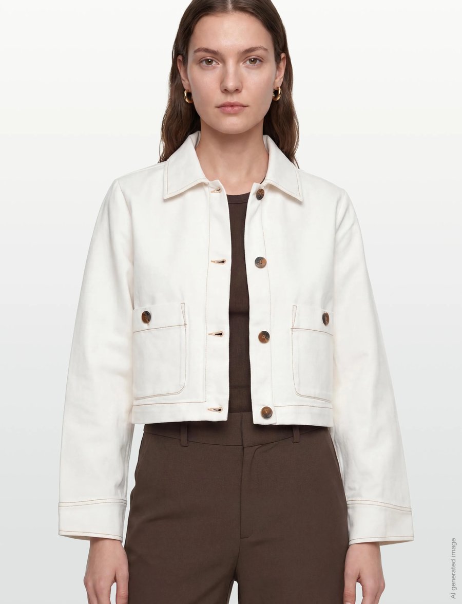 nué notes - Waterloo Jacket - frühlingsjacken - 070 undyed - 3
