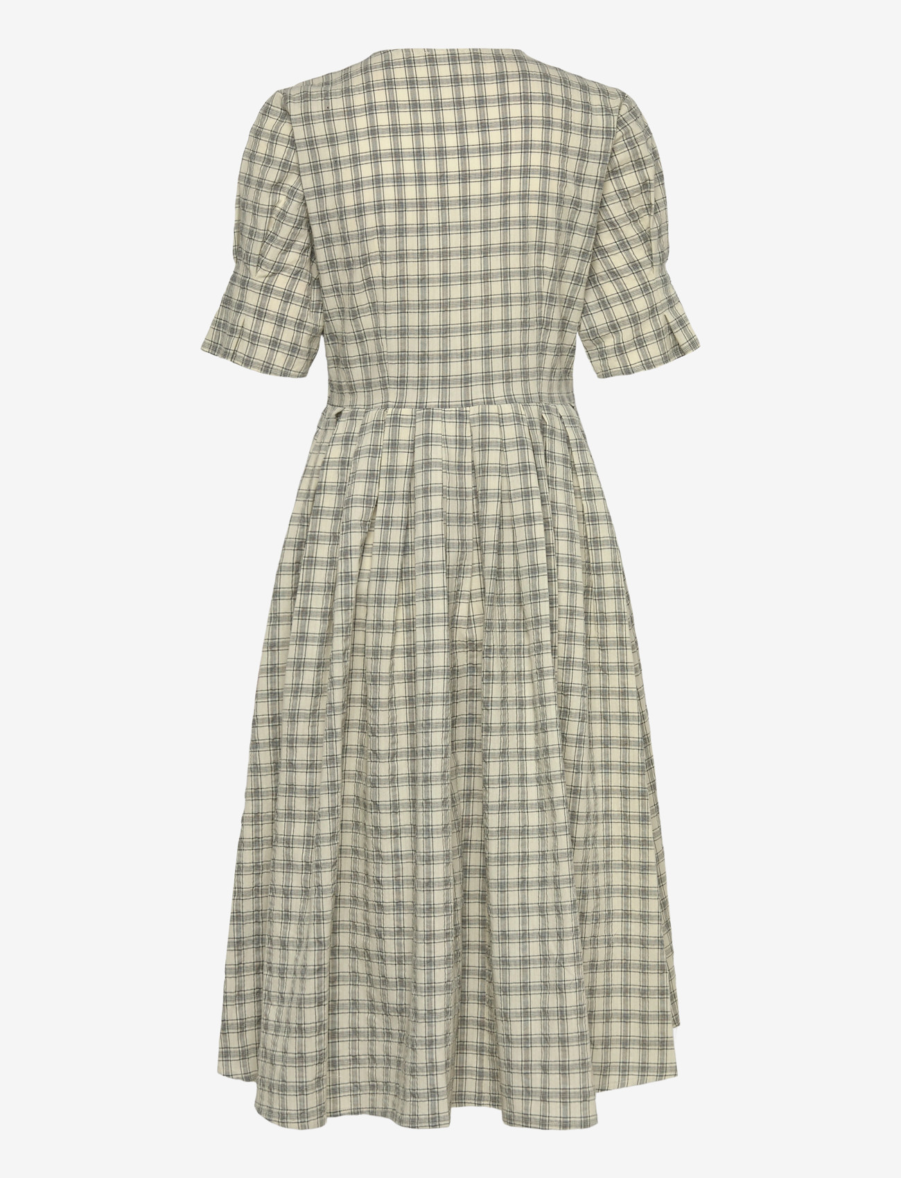 nué notes - Savannah Dress - hemdkleider - 918 parchment check - 1