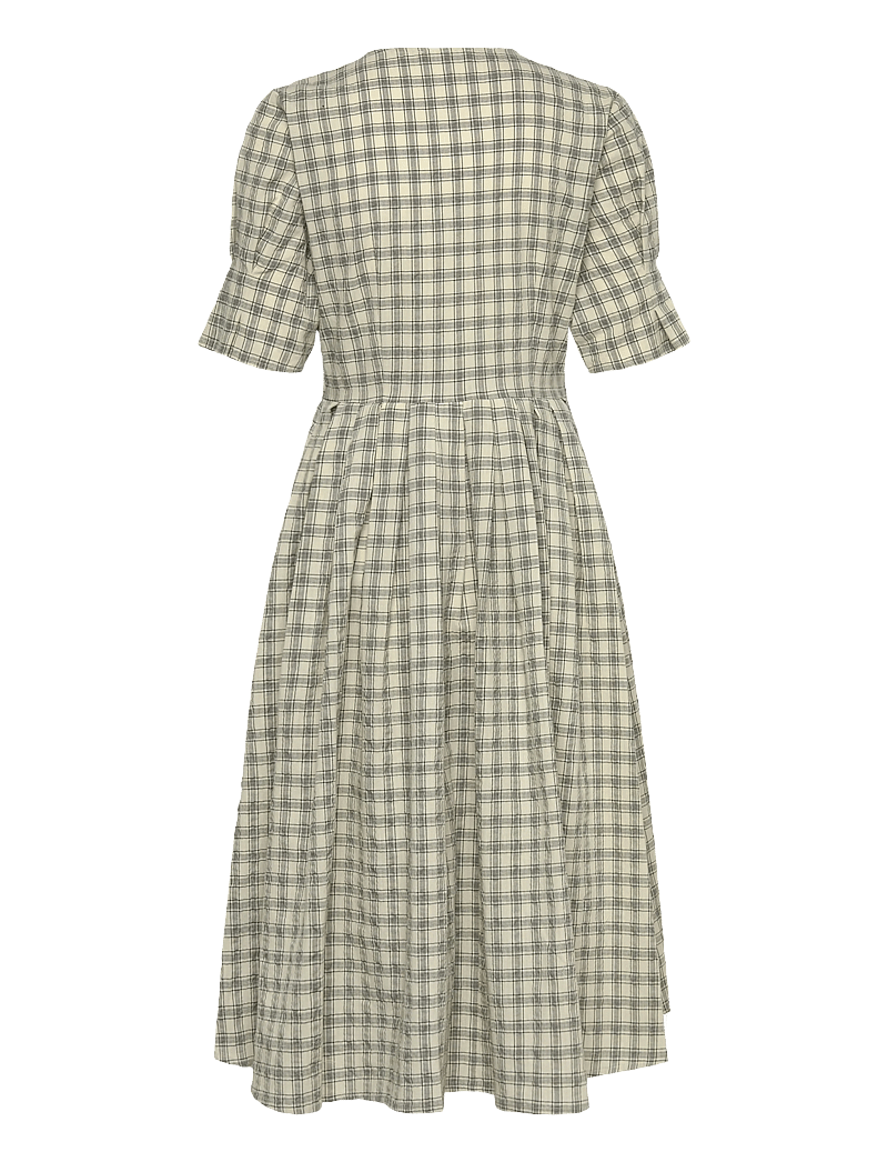 nué notes - Savannah Dress - hemdkleider - 918 parchment check - 1