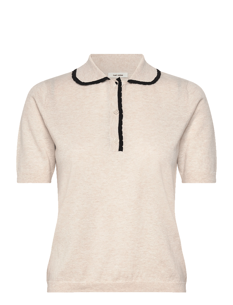 nué notes - Ocean Poloshirt - polo marškinėliai - 016 parchment - 1