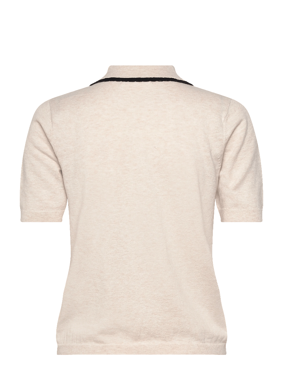 nué notes - Ocean Poloshirt - poloshirts - 016 parchment - 2