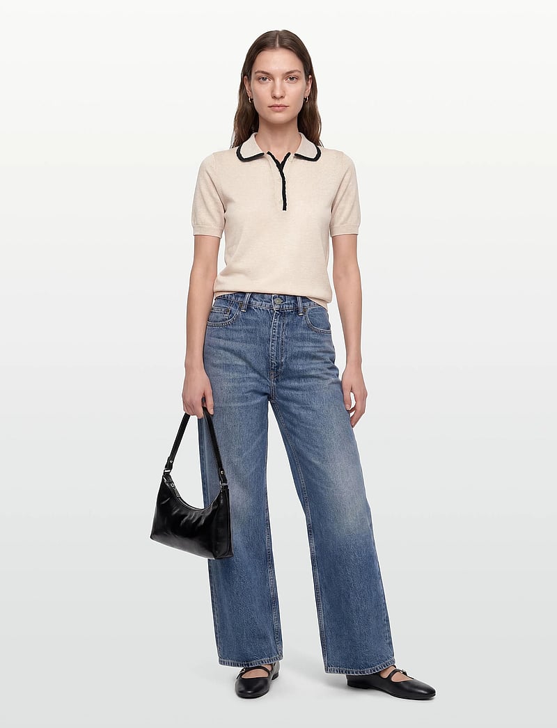 nué notes - Ocean Poloshirt - polo marškinėliai - 016 parchment - 0