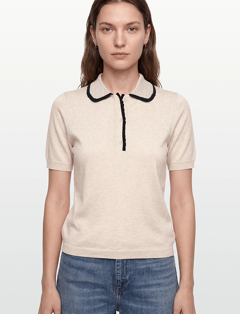nué notes - Ocean Poloshirt - polo marškinėliai - 016 parchment - 3