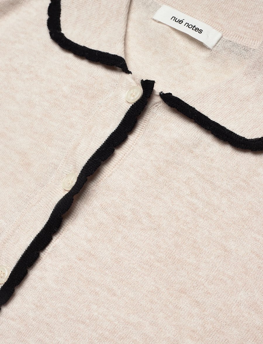 nué notes - Ocean Poloshirt - poloshirts - 016 parchment - 5