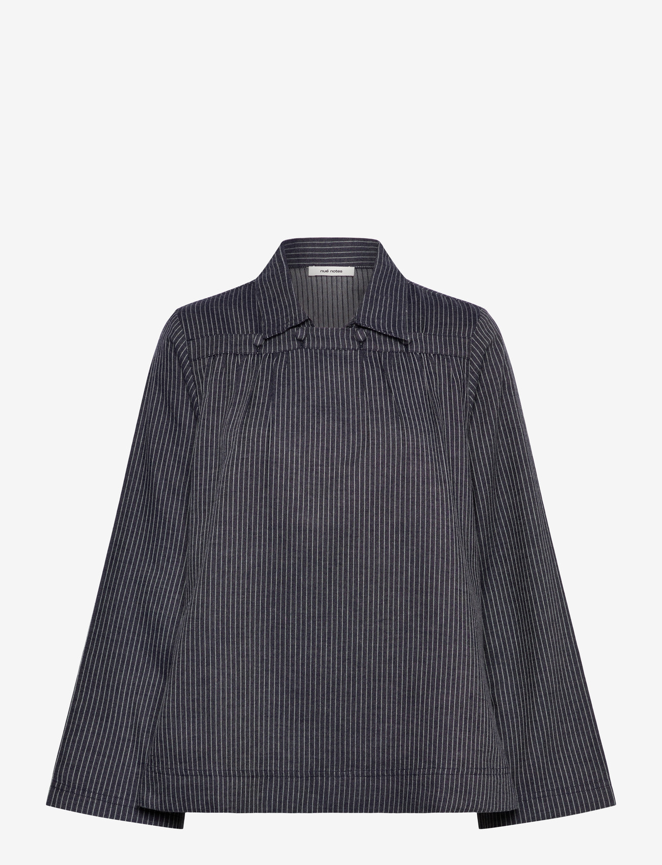 nué notes - Barinas Blouse - langärmlige blusen - 499 navy - 1