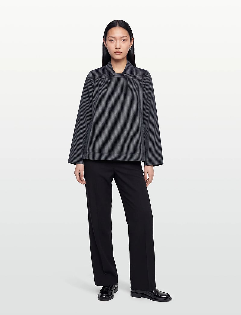 nué notes - Barinas Blouse - langärmlige blusen - 499 navy - 0