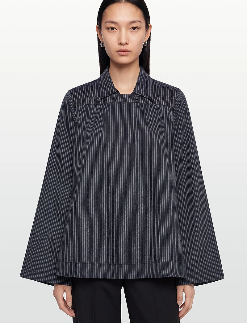 nué notes - Barinas Blouse - langärmlige blusen - 499 navy - 3