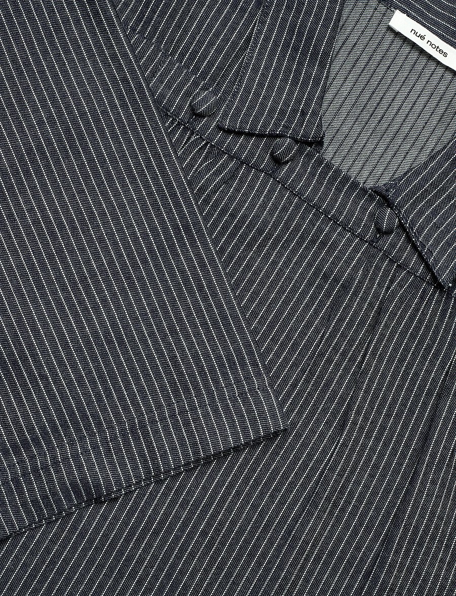 nué notes - Barinas Blouse - langärmelige blusen - 499 navy - 5