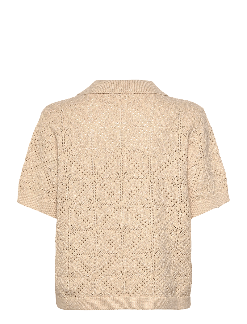 nué notes - Anaco Shirt - short-sleeved shirts - 104 beige - 2