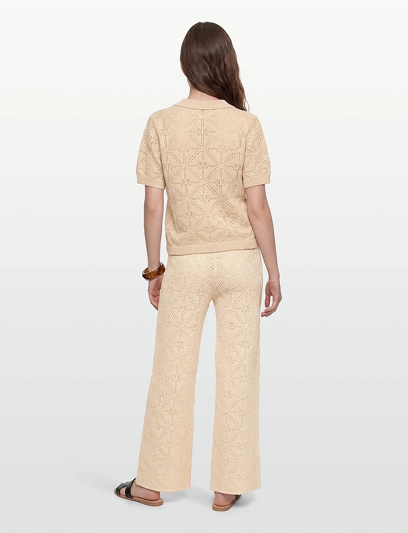 nué notes - Anaco Shirt - short-sleeved shirts - 104 beige - 4