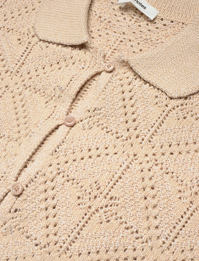 nué notes - Anaco Shirt - short-sleeved shirts - 104 beige - 5
