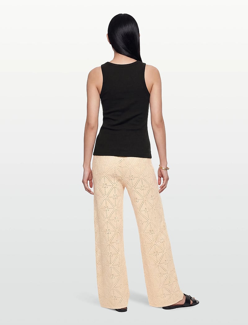 nué notes - Porlamar Pants - bukser med brede ben - 104 beige - 4