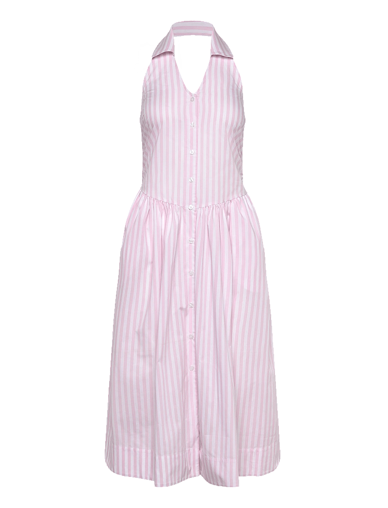nué notes - Guanta Dress - midikleider - 380 pink stripe - 0