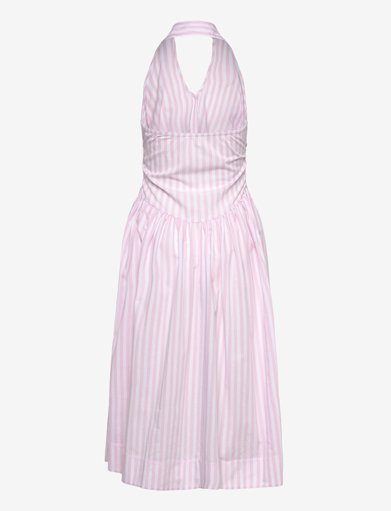 nué notes - Guanta Dress - midikleider - 380 pink stripe - 1