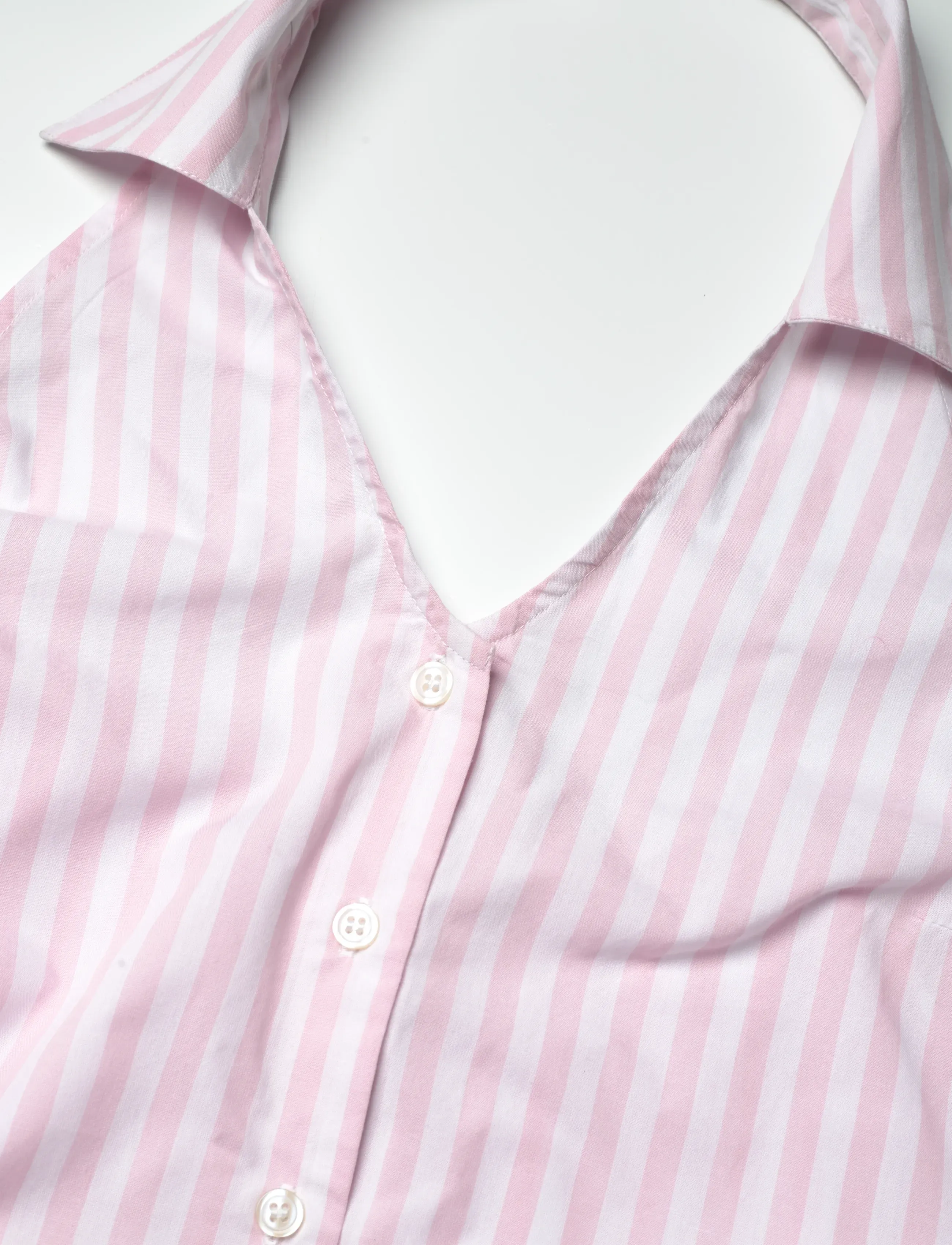 nué notes - Guanta Dress - midikleider - 380 pink stripe - 5