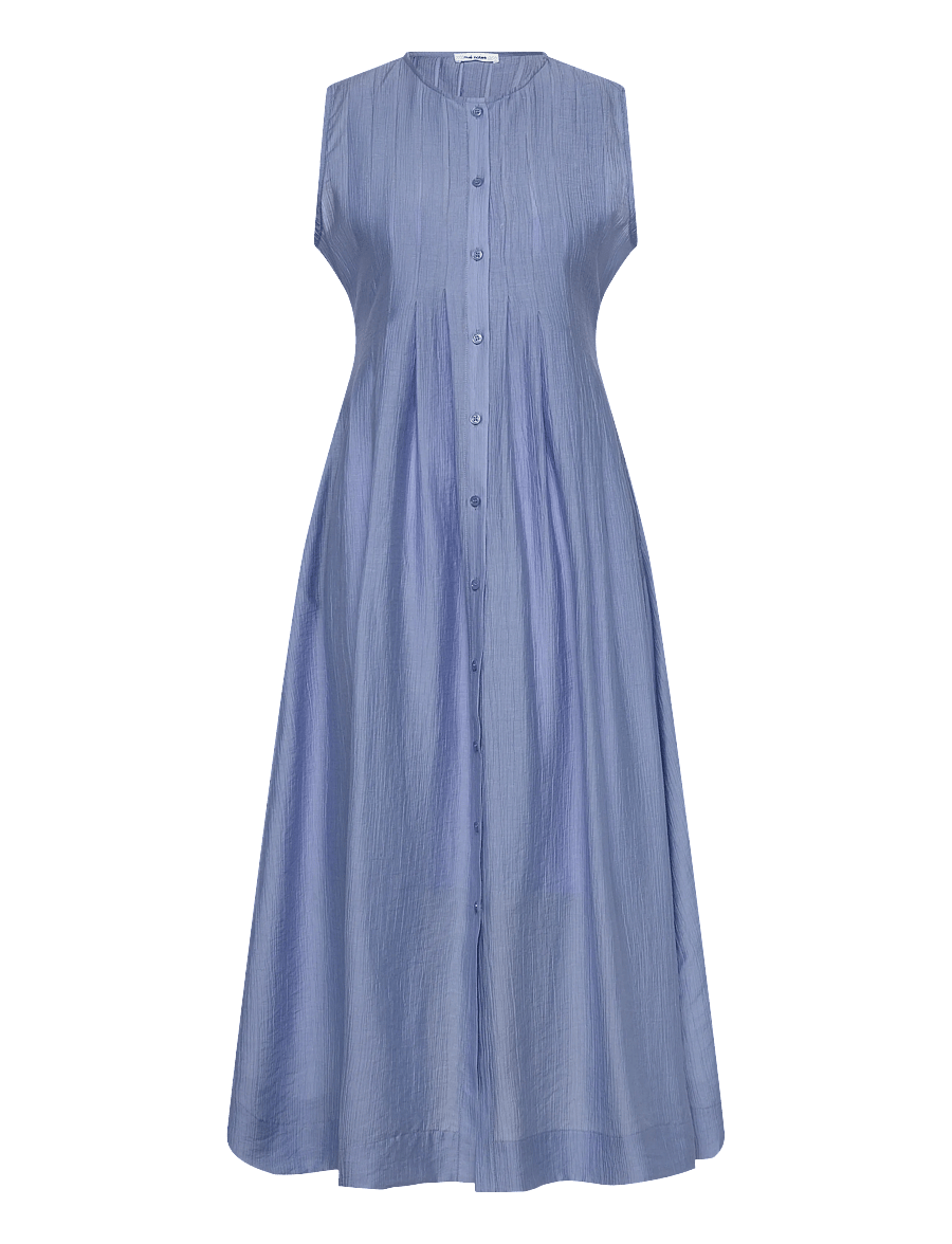nué notes - Mapire Dress - shirt dresses - 467 sky blue - 1