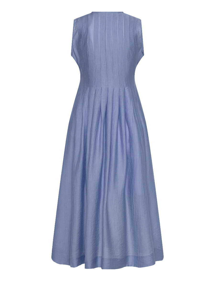 nué notes - Mapire Dress - shirt dresses - 467 sky blue - 2