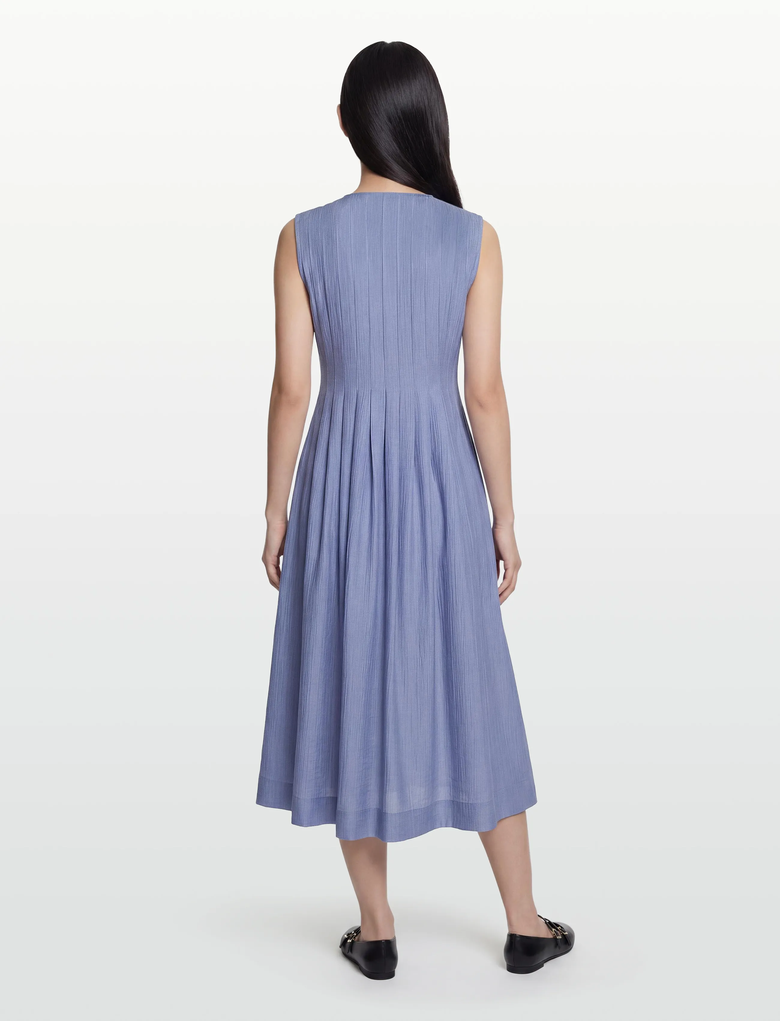 nué notes - Mapire Dress - shirt dresses - 467 sky blue - 5