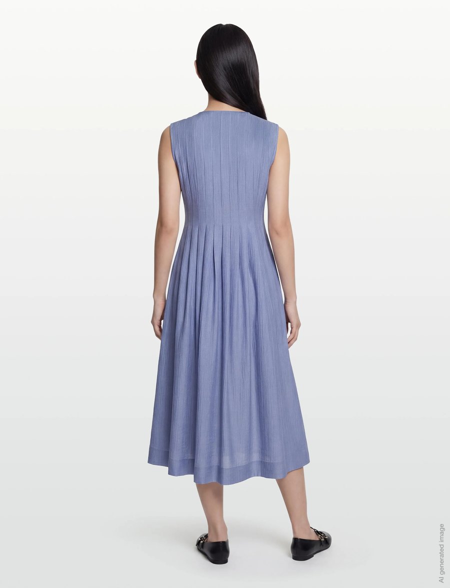 nué notes - Mapire Dress - shirt dresses - 467 sky blue - 5