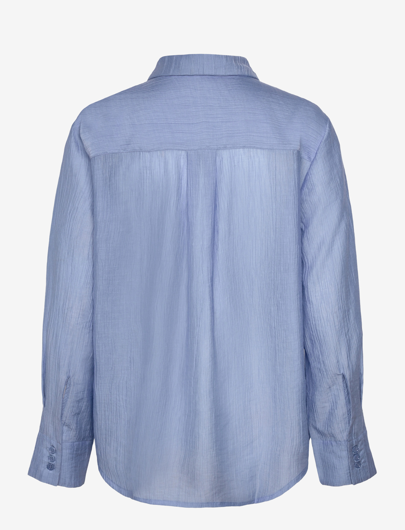 nué notes - Zuata Shirt - long-sleeved shirts - 467 sky blue - 1